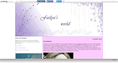 Desktop Screenshot of faelya.canalblog.com