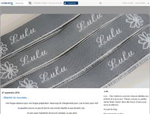 Tablet Screenshot of lulucouture.canalblog.com