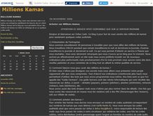 Tablet Screenshot of millionskamas.canalblog.com