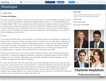 Tablet Screenshot of musiquezik.canalblog.com