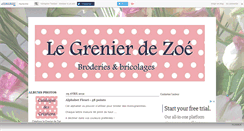 Desktop Screenshot of legrenierdezoe.canalblog.com