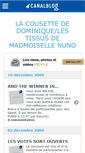Mobile Screenshot of concourscousette.canalblog.com