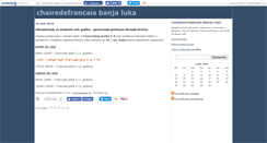 Desktop Screenshot of chairedefrancais.canalblog.com