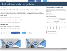 Tablet Screenshot of chairedefrancais.canalblog.com