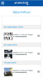 Mobile Screenshot of labyrinthus.canalblog.com