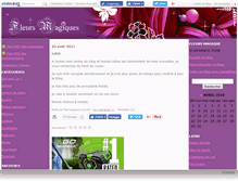 Tablet Screenshot of fleursmagiques.canalblog.com