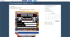 Desktop Screenshot of facebook2011.canalblog.com