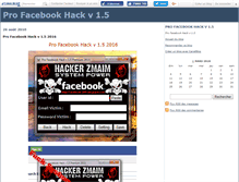 Tablet Screenshot of facebook2011.canalblog.com