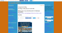 Desktop Screenshot of amaplegoutnature.canalblog.com