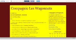Desktop Screenshot of leswagonnets.canalblog.com