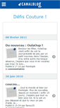 Mobile Screenshot of defiscouture.canalblog.com