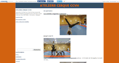 Desktop Screenshot of cirqueccvh.canalblog.com