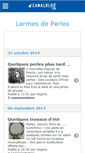 Mobile Screenshot of larmedeperle.canalblog.com