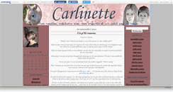 Desktop Screenshot of carlinette.canalblog.com