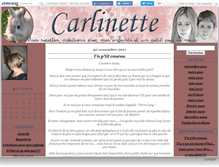 Tablet Screenshot of carlinette.canalblog.com