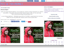 Tablet Screenshot of claracreanana.canalblog.com
