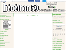 Tablet Screenshot of bedethon2009.canalblog.com