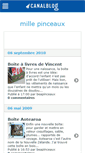 Mobile Screenshot of beapinceaux.canalblog.com