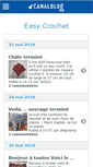 Mobile Screenshot of easycrochet.canalblog.com