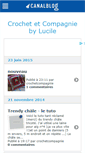 Mobile Screenshot of crochetcompagnie.canalblog.com