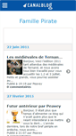 Mobile Screenshot of famillepirate.canalblog.com