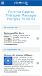 Mobile Screenshot of anandaharmonie.canalblog.com