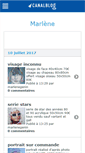 Mobile Screenshot of marlenegenin.canalblog.com