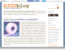 Tablet Screenshot of dicoblog.canalblog.com