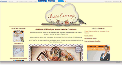 Desktop Screenshot of estellescrap.canalblog.com