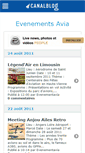 Mobile Screenshot of evenementavia.canalblog.com