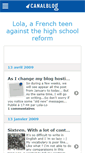 Mobile Screenshot of demonstratorteen.canalblog.com