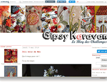 Tablet Screenshot of gipsykaravan.canalblog.com