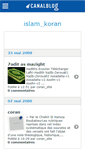 Mobile Screenshot of islam10.canalblog.com