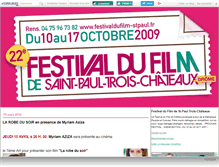 Tablet Screenshot of festivaldufilm.canalblog.com