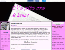 Tablet Screenshot of cequejelis.canalblog.com