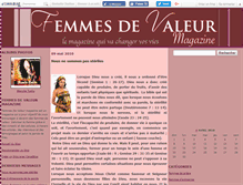 Tablet Screenshot of femmesdevaleur.canalblog.com