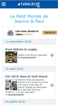 Mobile Screenshot of jeanne64.canalblog.com