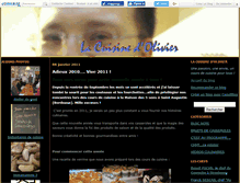 Tablet Screenshot of cuisinedolivier.canalblog.com