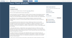 Desktop Screenshot of lesjeuxflashfr.canalblog.com