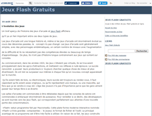 Tablet Screenshot of lesjeuxflashfr.canalblog.com