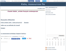Tablet Screenshot of katefle.canalblog.com