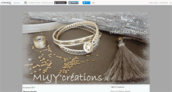 Desktop Screenshot of mujycreations.canalblog.com