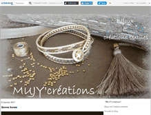 Tablet Screenshot of mujycreations.canalblog.com