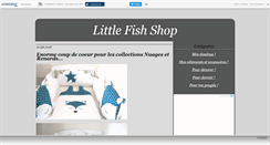 Desktop Screenshot of littlefishshop.canalblog.com