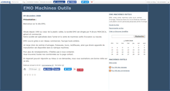Desktop Screenshot of emomachineoutil.canalblog.com