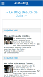 Mobile Screenshot of lajulayemakeup.canalblog.com