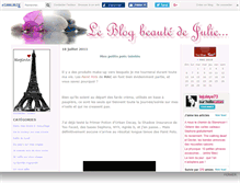 Tablet Screenshot of lajulayemakeup.canalblog.com