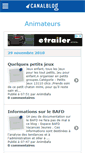Mobile Screenshot of animbafa.canalblog.com