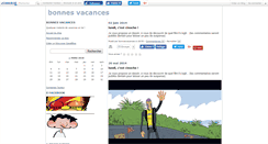 Desktop Screenshot of bonnesvacances.canalblog.com