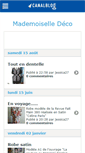 Mobile Screenshot of mademoiselledeco.canalblog.com